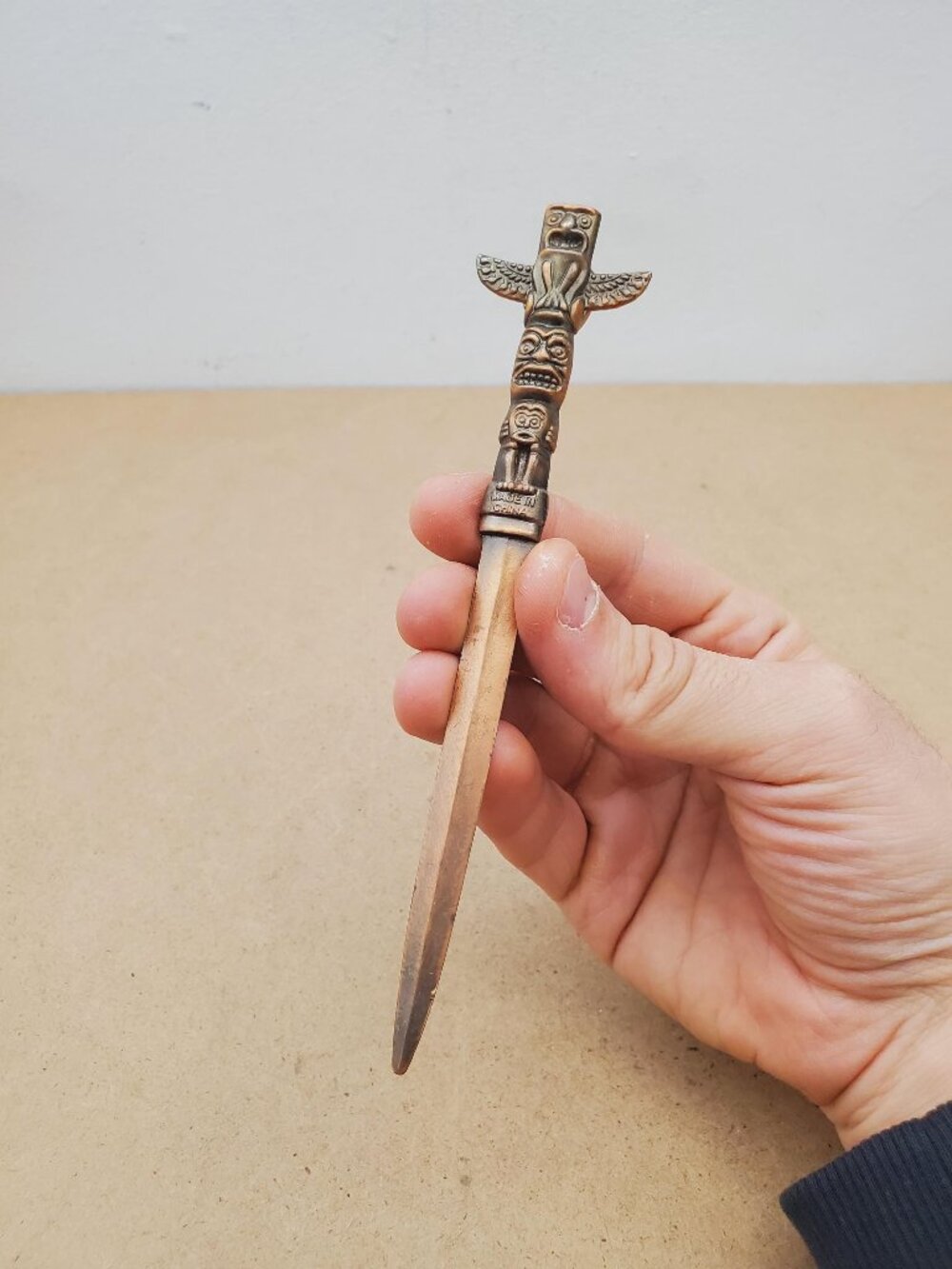 vintage letter opener Lightweight Envelope Slitter Mail metal Gift for Him Her